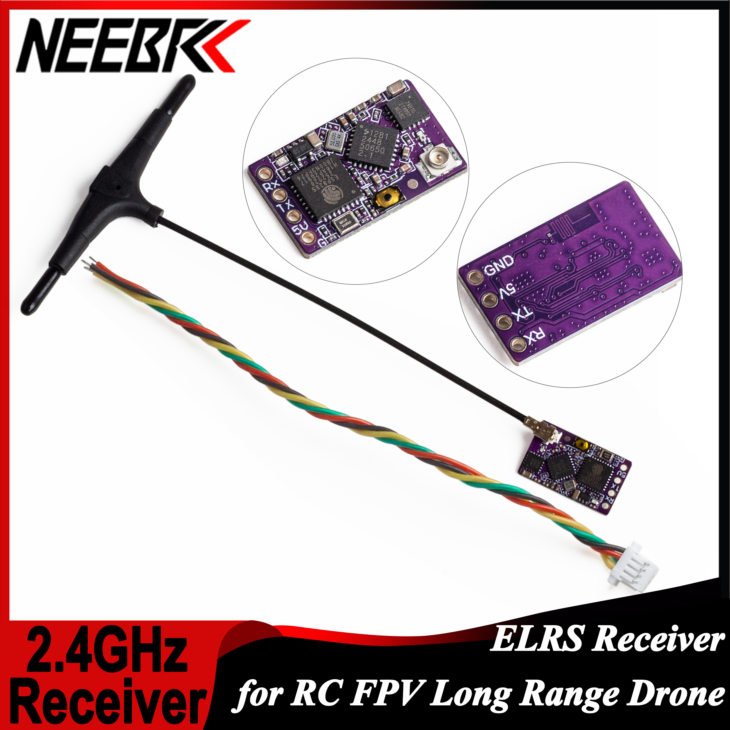 Drone Rc Quadcopter - 1/2/5/10PCS ELRS 2.4GHz RX Long Range