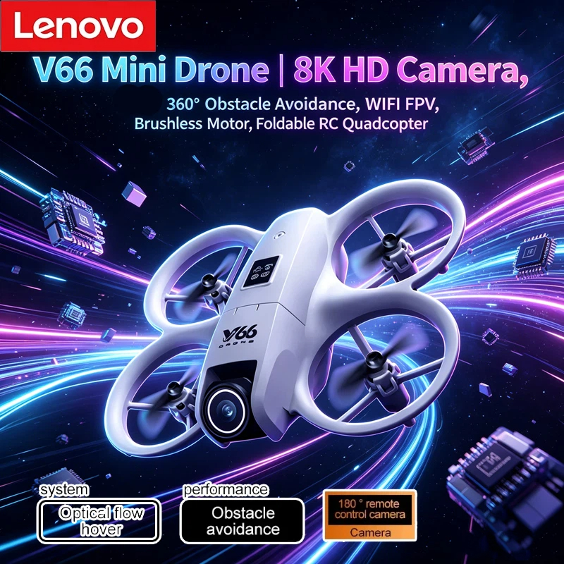 Drone Rc Holder - Lenovo V66 Mini Drone | 4K