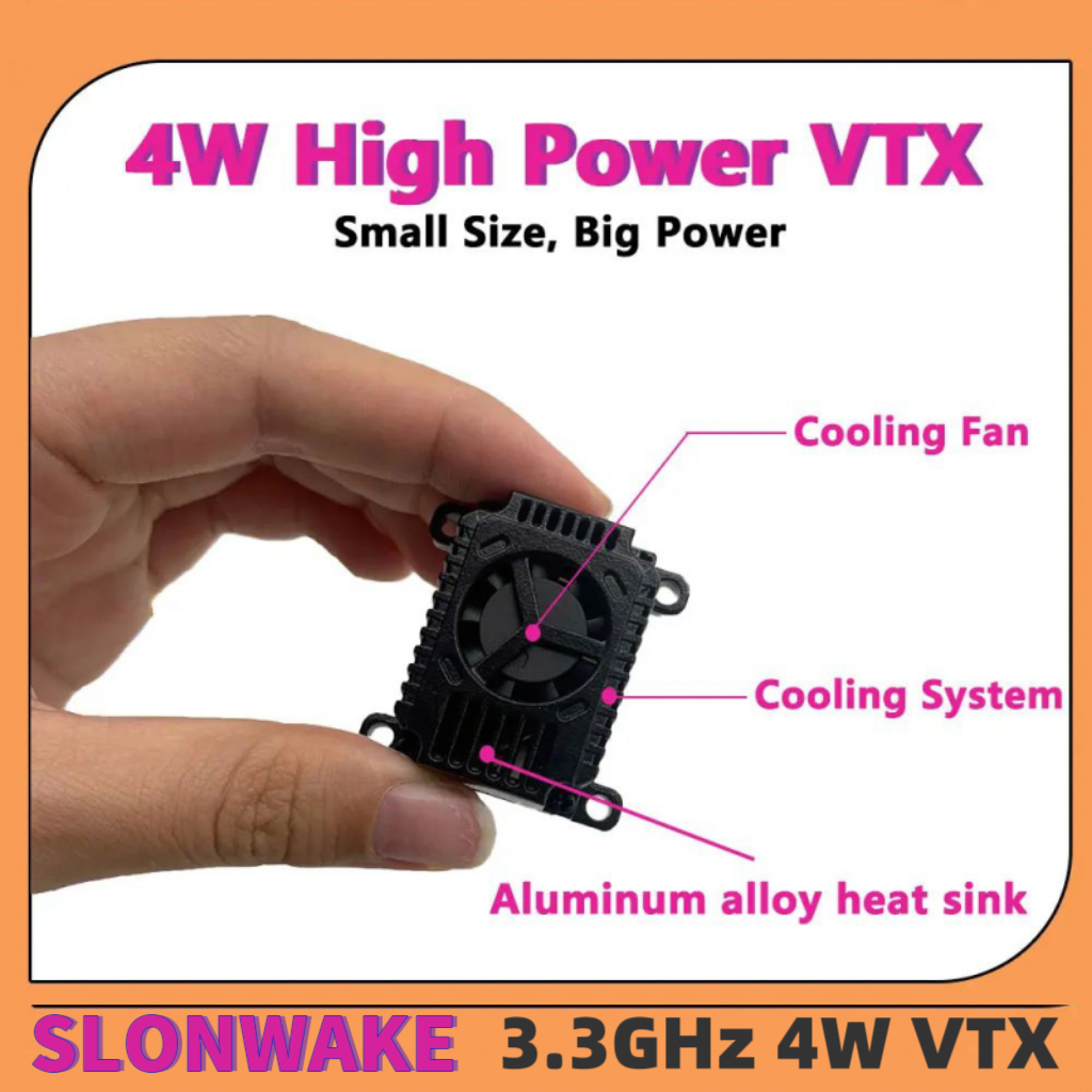 SLONWAKE FPV 3.3G 16CH 4000mW  - Drone Rc Remote บทวิจารณ์และราคา