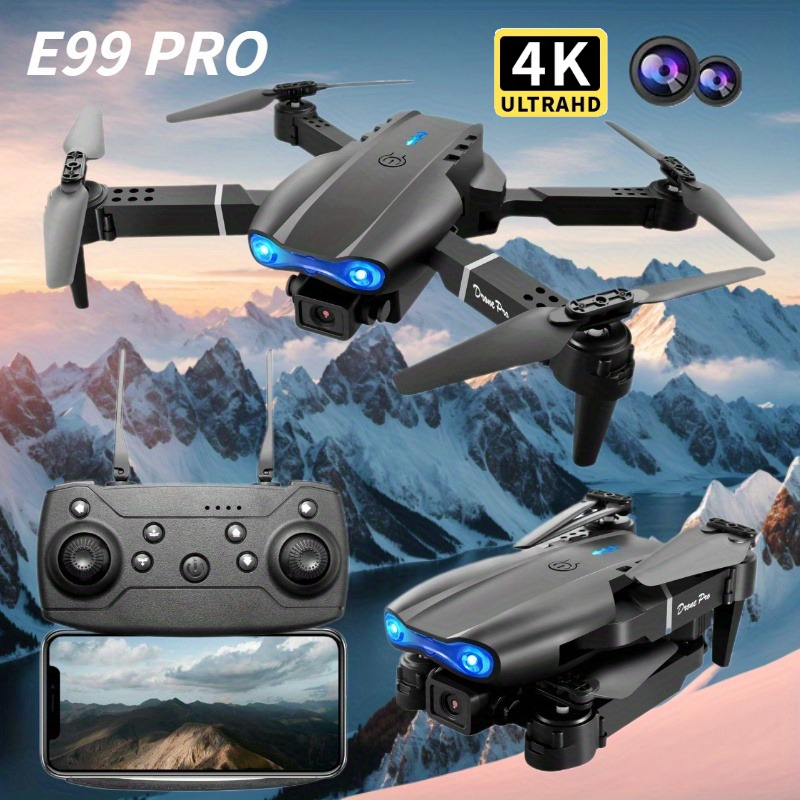 New E99 Pro HD 4K Drone Dual C - Drone Rc E99 บทวิจารณ์และราคา