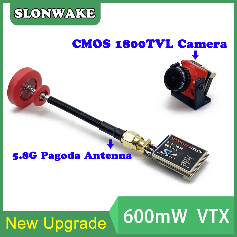 5.8G 48CH 600mW adjustable VTX - Drone Rc Camera บทวิจารณ์และราคา