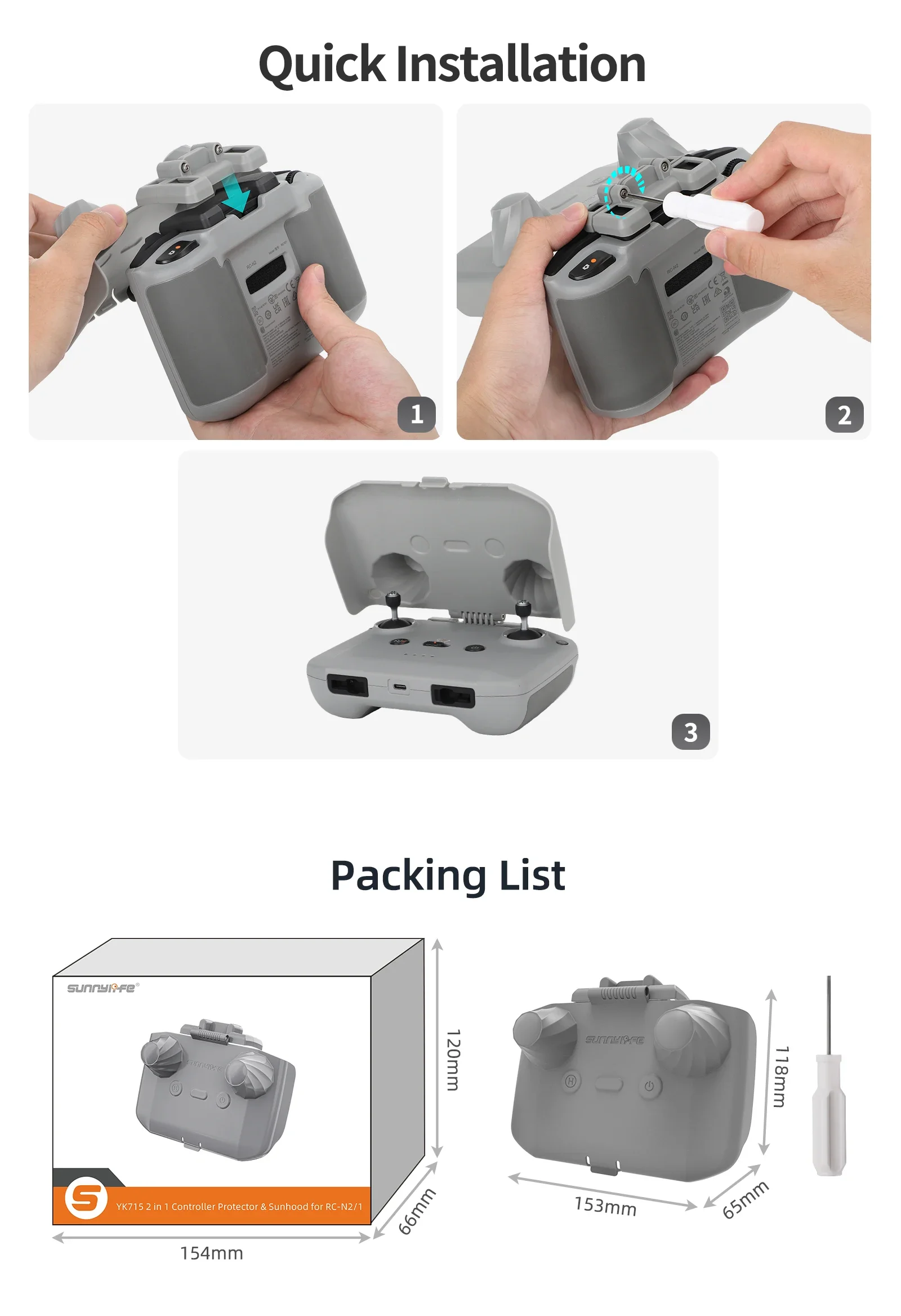 2 in 1 Controller Protector Su - Drone Dji Rc Pro บทวิจารณ์และราคา