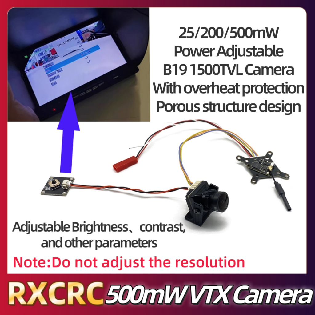 RXCRC FPV 5.8G Module 48CH 500 - Drone Rc Camera บทวิจารณ์และราคา