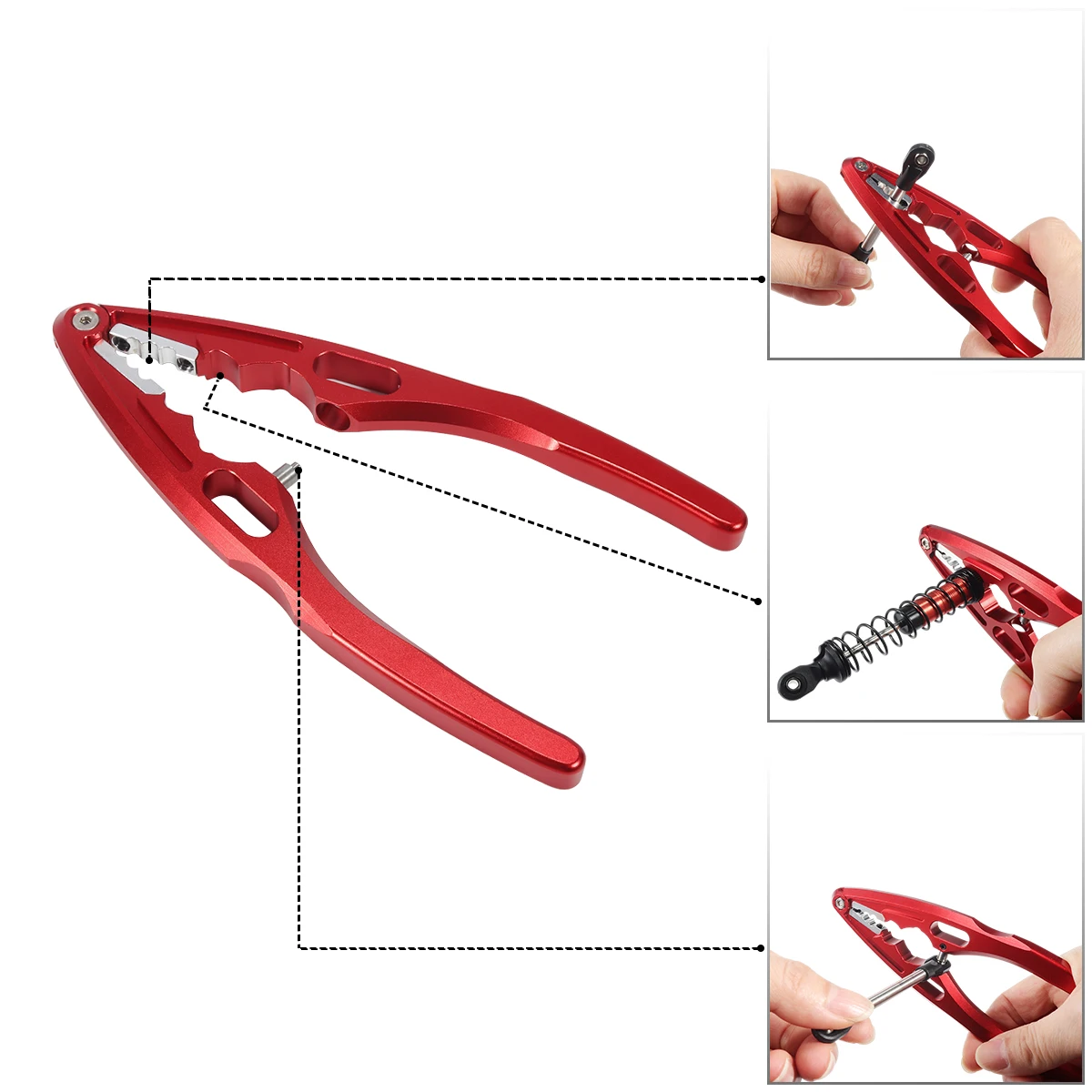 1Pcs Aluminum Pliers Ball Join - Drone Rc Holder บทวิจารณ์และราคา