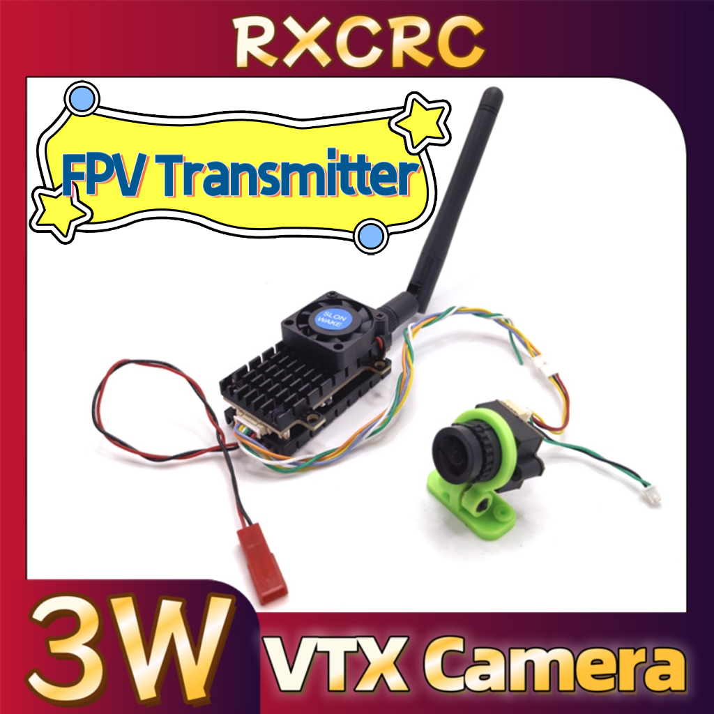 RXCRC 5.8G 3W Video VTX transm - Drone Rc Camera บทวิจารณ์และราคา