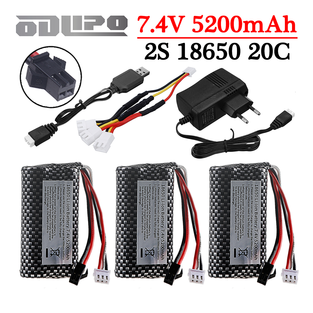 18650 7.4V 5200mAh Li-ion batt - Drone Rc Accessories บทวิจารณ์และราคา