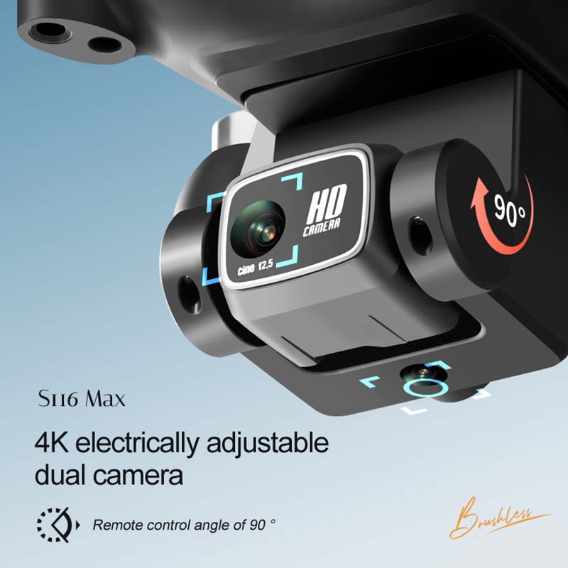 S116 MAX Elf Drone Professiona - Drone Rc S116 บทวิจารณ์และราคา