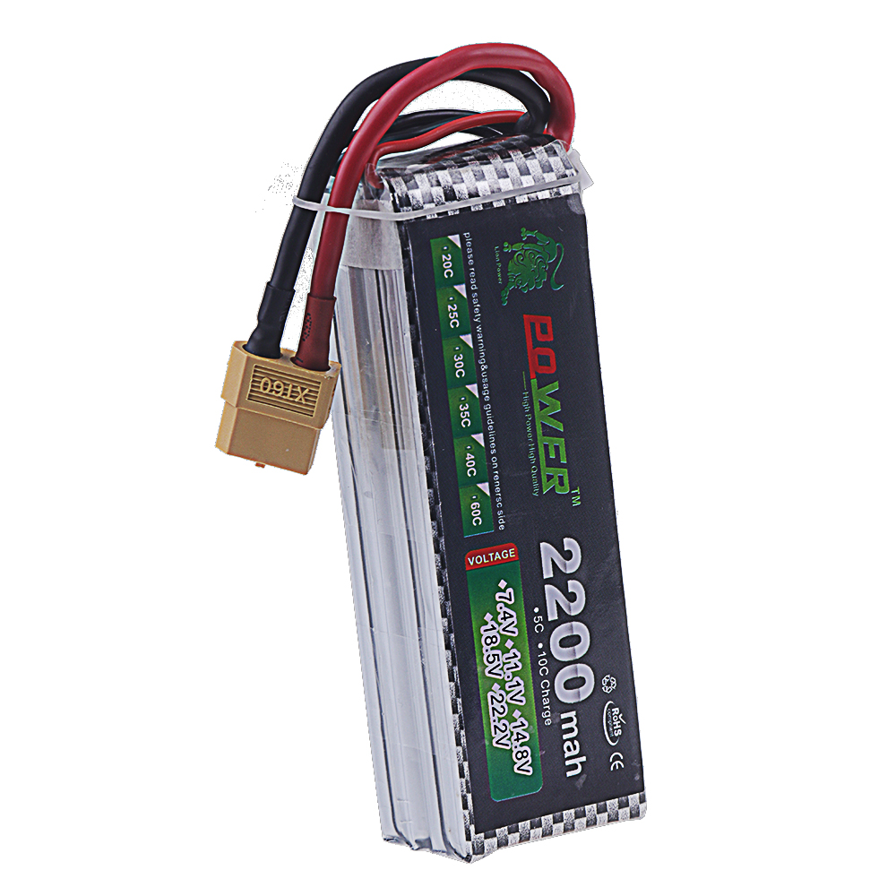 4S 2200mAh 60C 14.8V LiPo Batt - Drone Rc Truck บทวิจารณ์และราคา