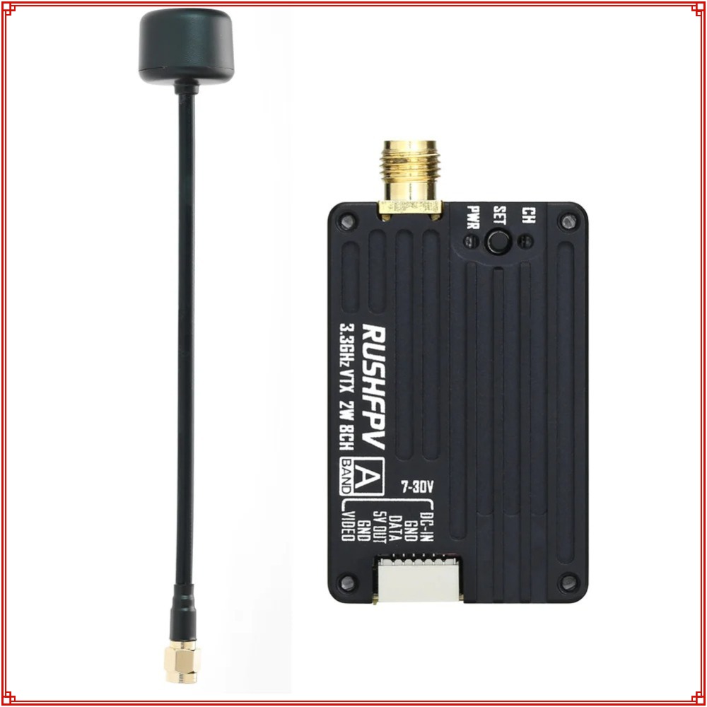 2026 New RUSHFPV 3.3G 2W VTX T - Drone Rc Remote บทวิจารณ์และราคา