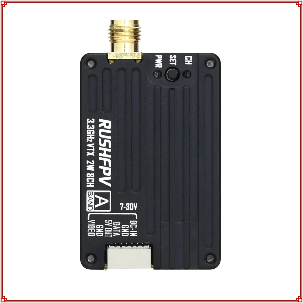 2026 New RUSHFPV 3.3G 2W VTX T - Drone Rc Remote บทวิจารณ์และราคา