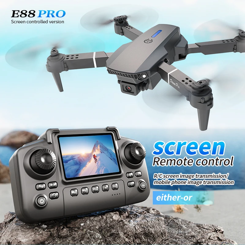 Professional E88 PRO Drone wit - Drone Rc Holder บทวิจารณ์และราคา