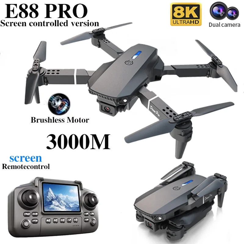 Professional E88 PRO Drone wit - Drone Rc Holder บทวิจารณ์และราคา