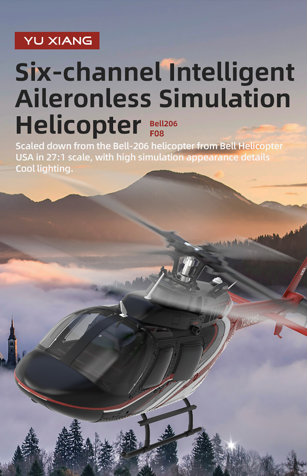 YU XIANG RC Airplane 2.4G 6CH  - Rc Helicopter Gyro บทวิจารณ์และราคา