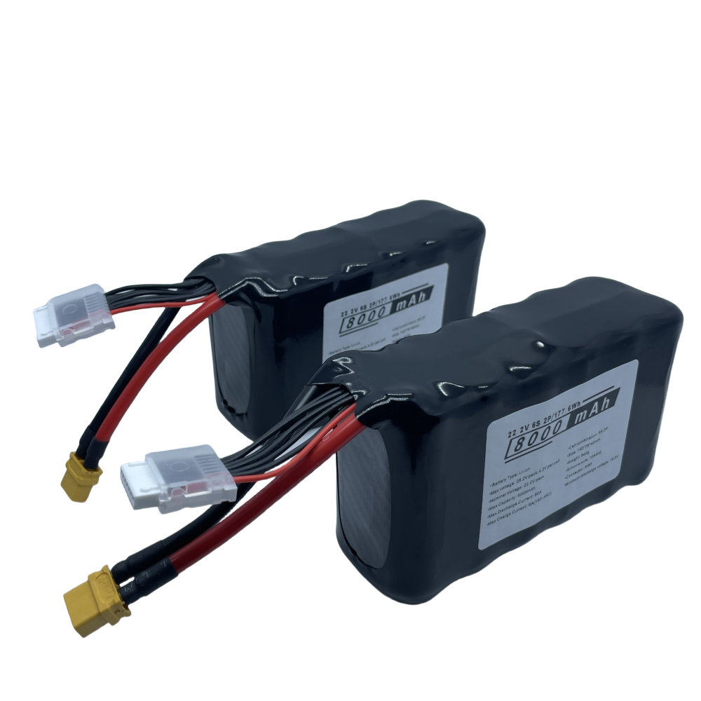 6S2P 10C Battery 22.2V 8000mAh - Drone Rc Truck บทวิจารณ์และราคา
