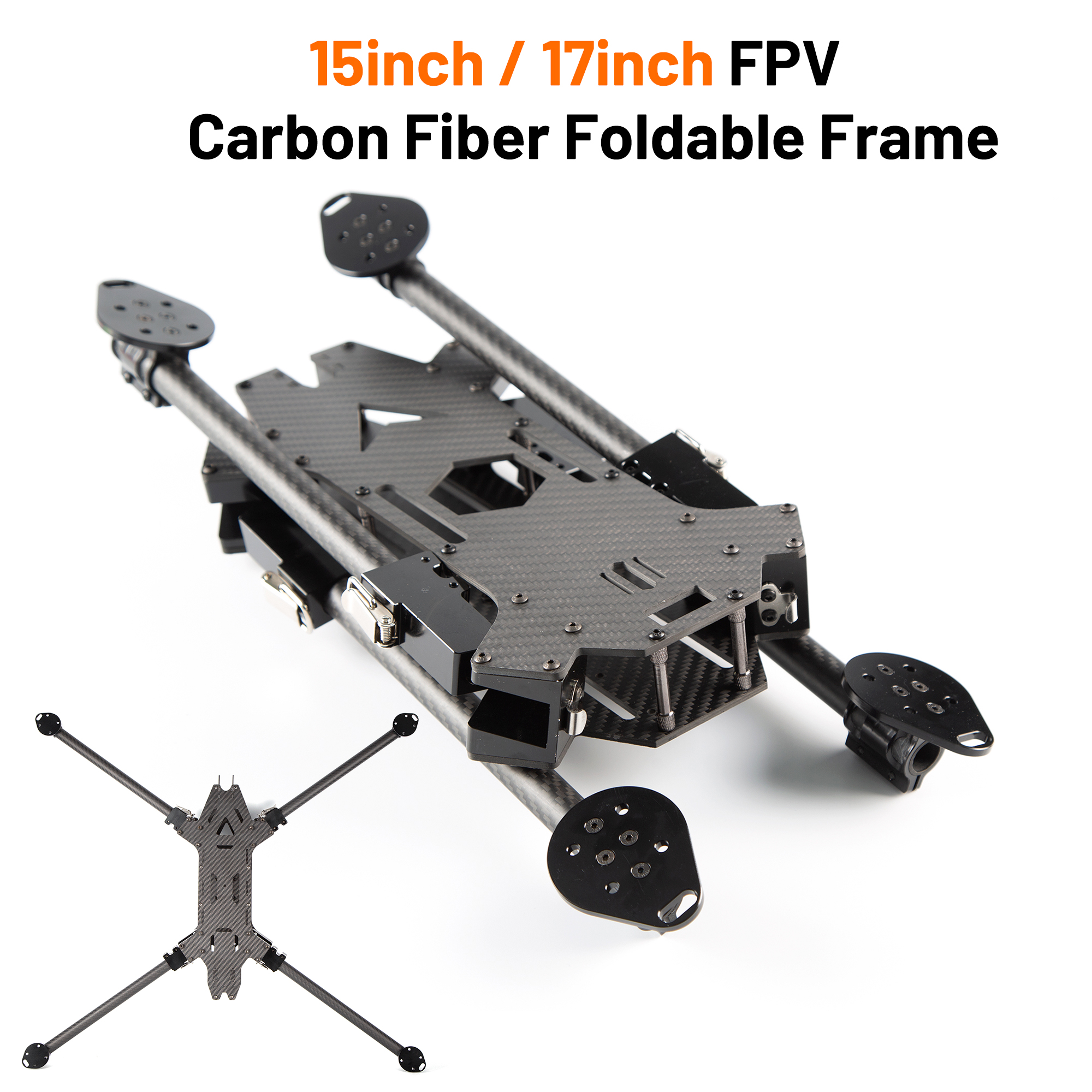 15inch /17inch FPV Carbon Fibe - Drone Rc Accessories บทวิจารณ์และราคา