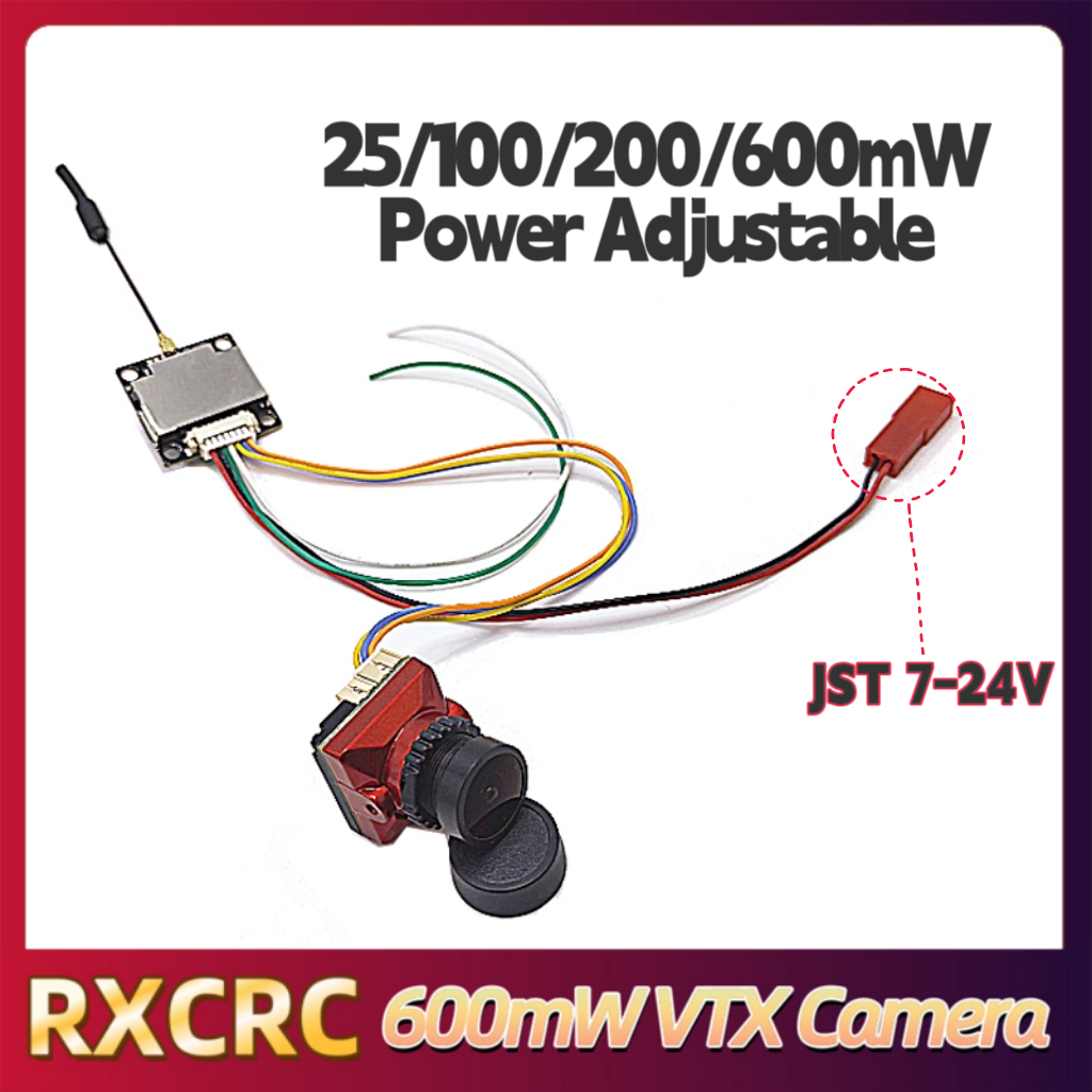 RXCRC 5.8G 48CH 600mW Power VT - Drone Rc Camera บทวิจารณ์และราคา