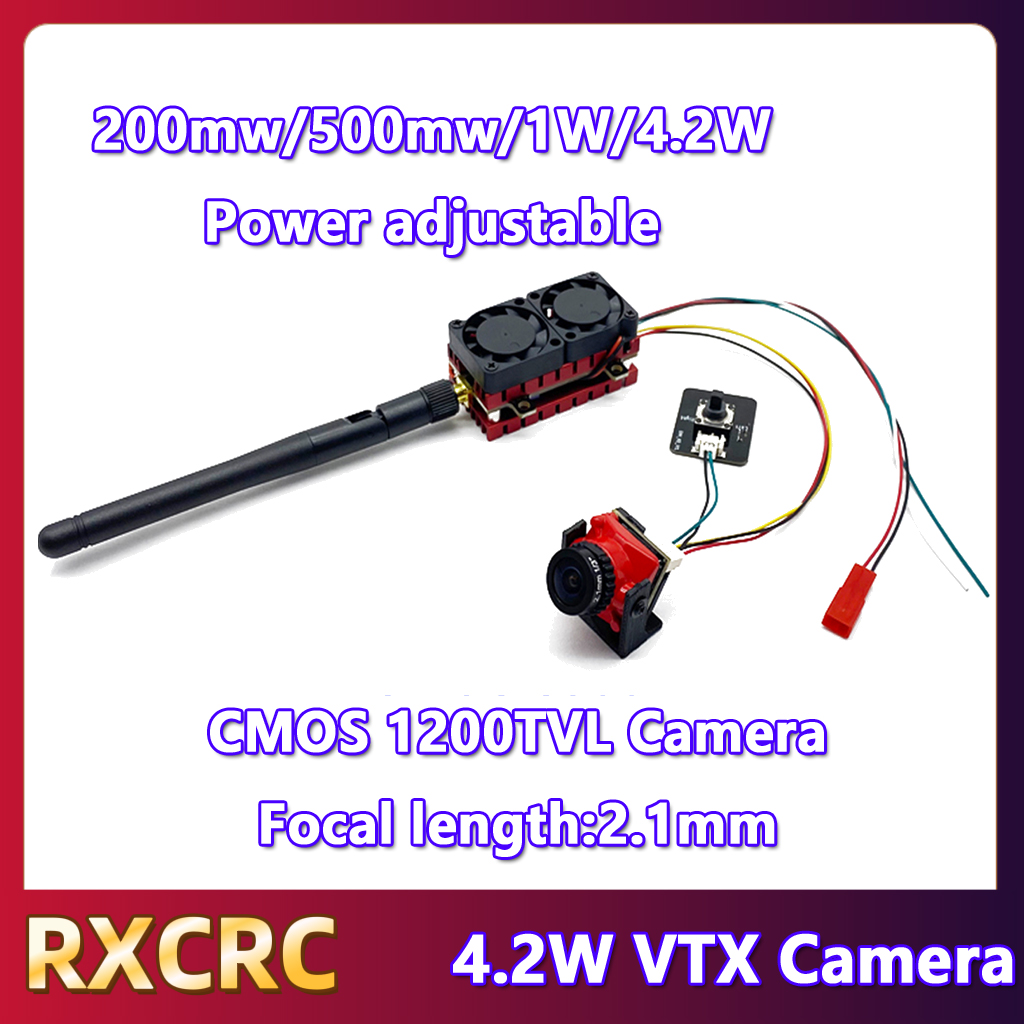 RXCRC 5.8G 48CH 4.2W High Powe - Drone Rc Camera บทวิจารณ์และราคา