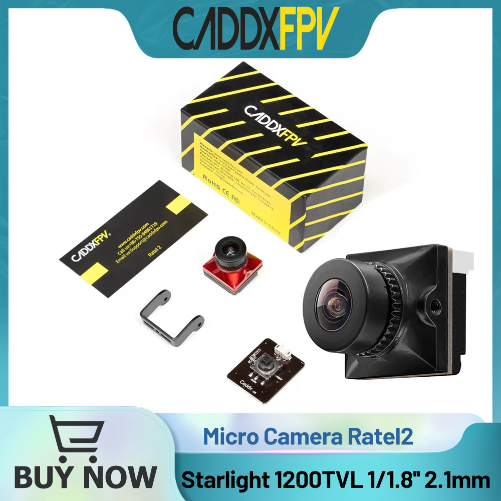CADDX Micro FPV Camera Ratel 2 - Drone Rc Camera บทวิจารณ์และราคา