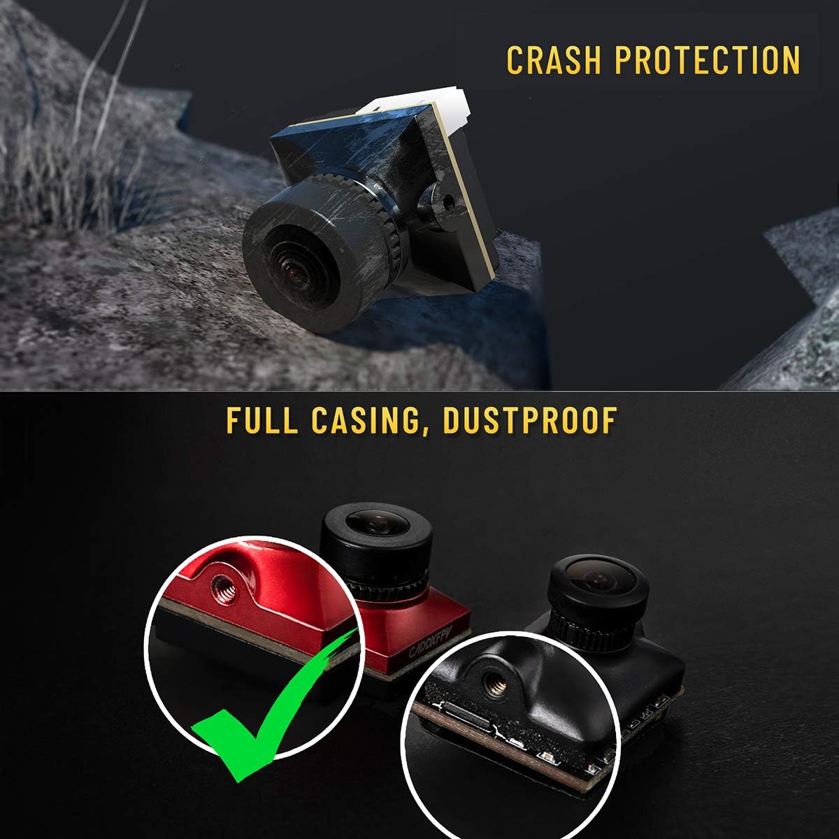 CADDX Micro FPV Camera Ratel 2 - Drone Rc Camera บทวิจารณ์และราคา