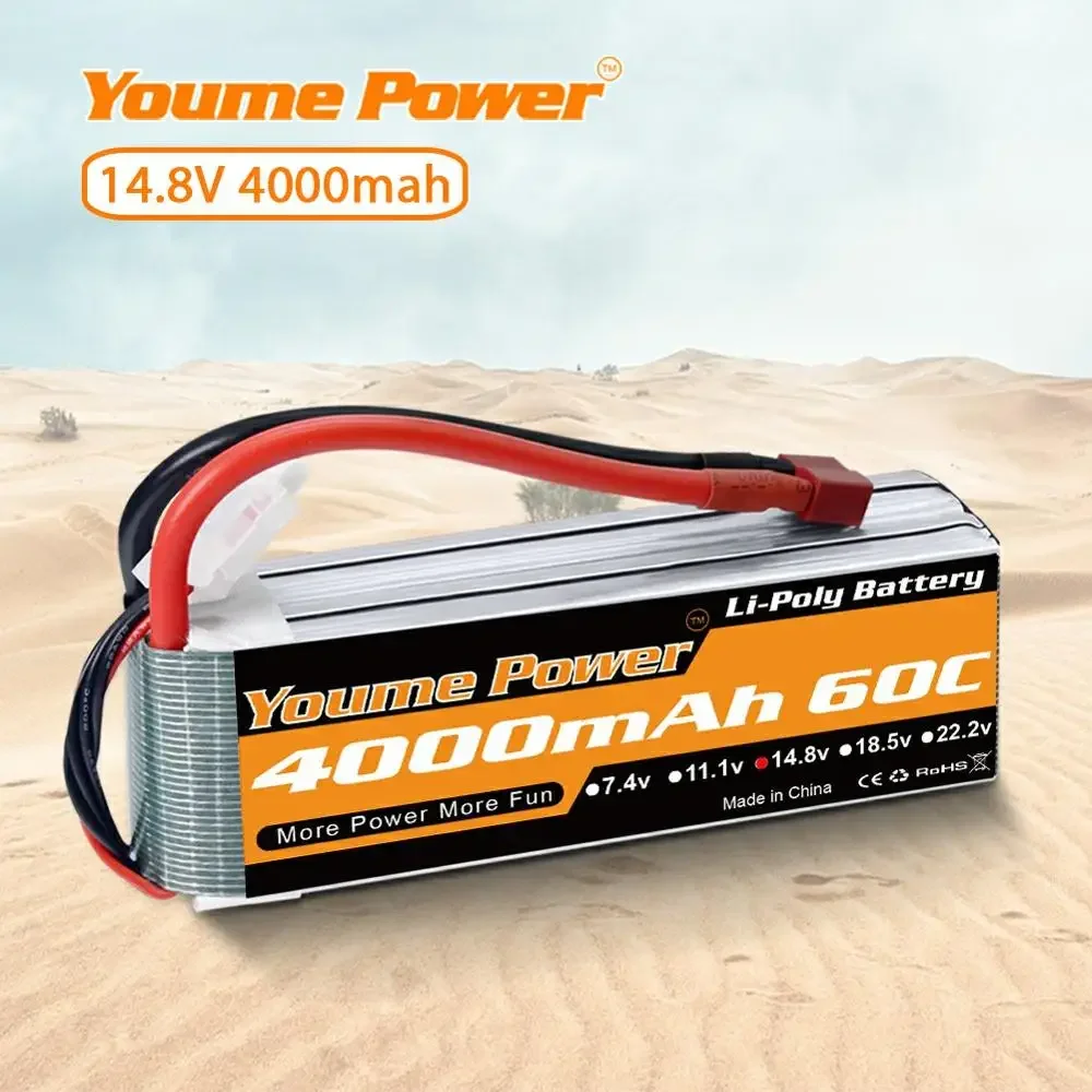4S 14.8V Lipo Battery 3300mah  - Drone Rc Truck บทวิจารณ์และราคา