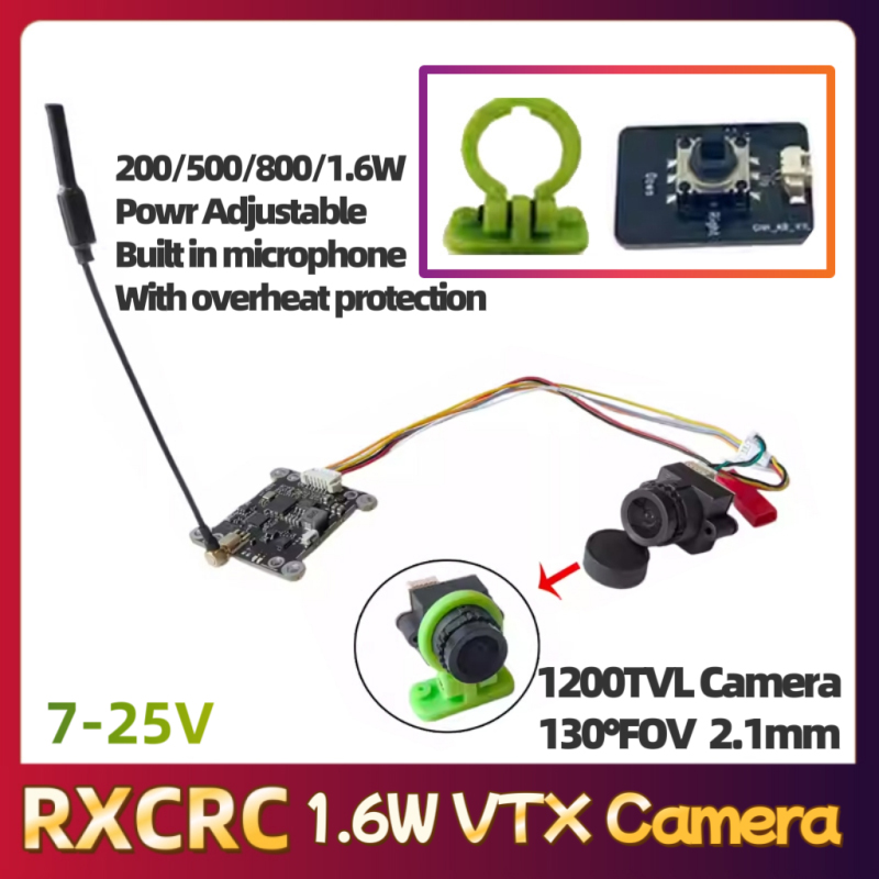 RXCRC 5.8G Module 48CH 1.6W VT - Drone Rc Camera บทวิจารณ์และราคา