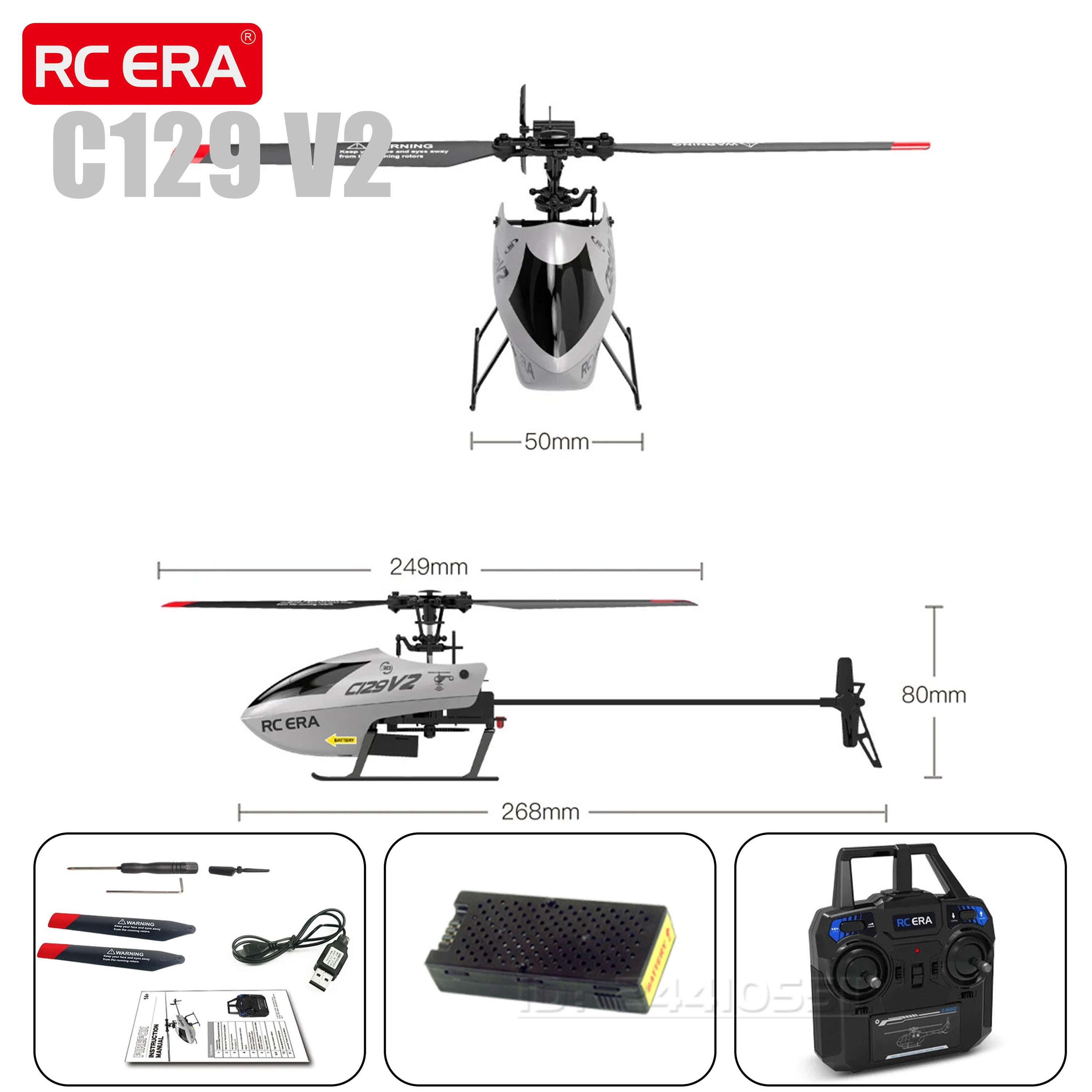 C129 V2 4CH RC Helicopter RTF  - Rc Helicopter Gyro บทวิจารณ์และราคา