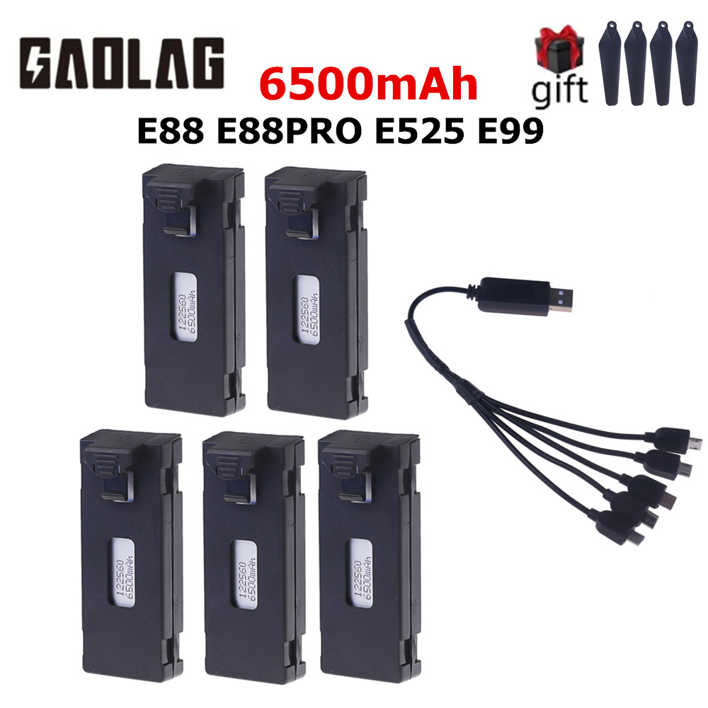 3.7V 6500mAh Drones Battery Fo - Drone Rc S1S บทวิจารณ์และราคา