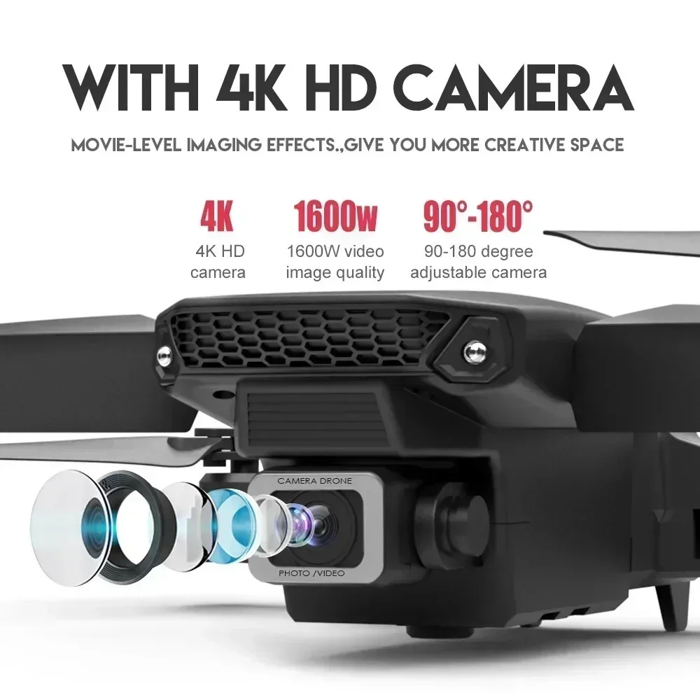 E88 Pro WIFI FPV Drone Wide An - Drone Rc Holder บทวิจารณ์และราคา