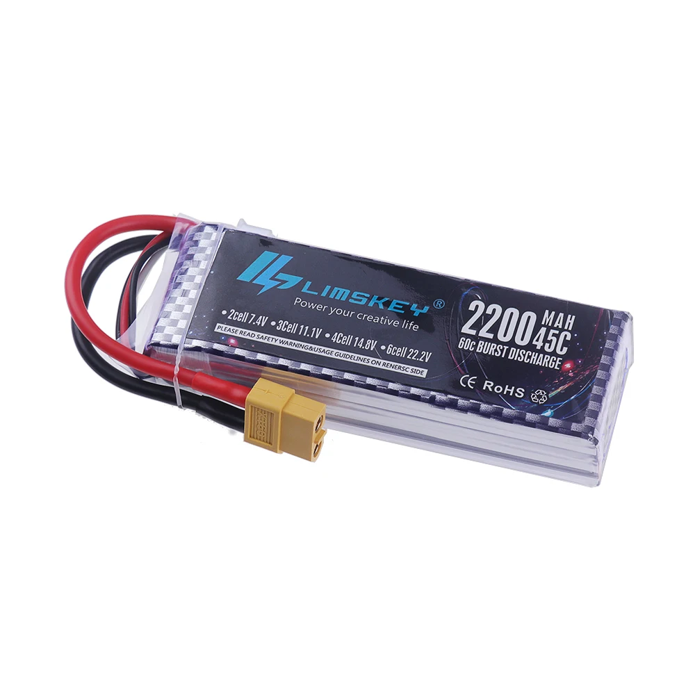 4S 2200mAh 45C~60C 14.8V LiPo  - Drone Rc Truck บทวิจารณ์และราคา