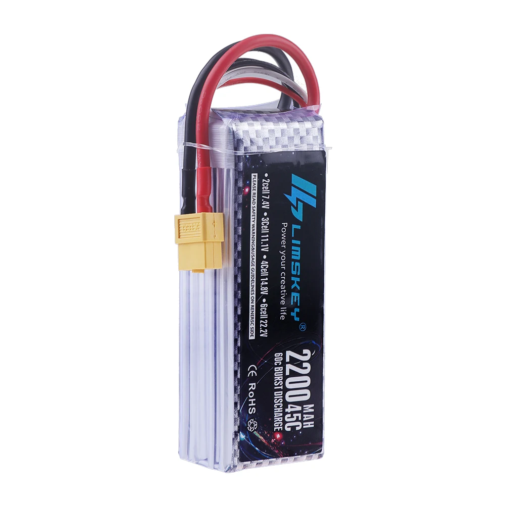 4S 2200mAh 45C~60C 14.8V LiPo  - Drone Rc Truck บทวิจารณ์และราคา