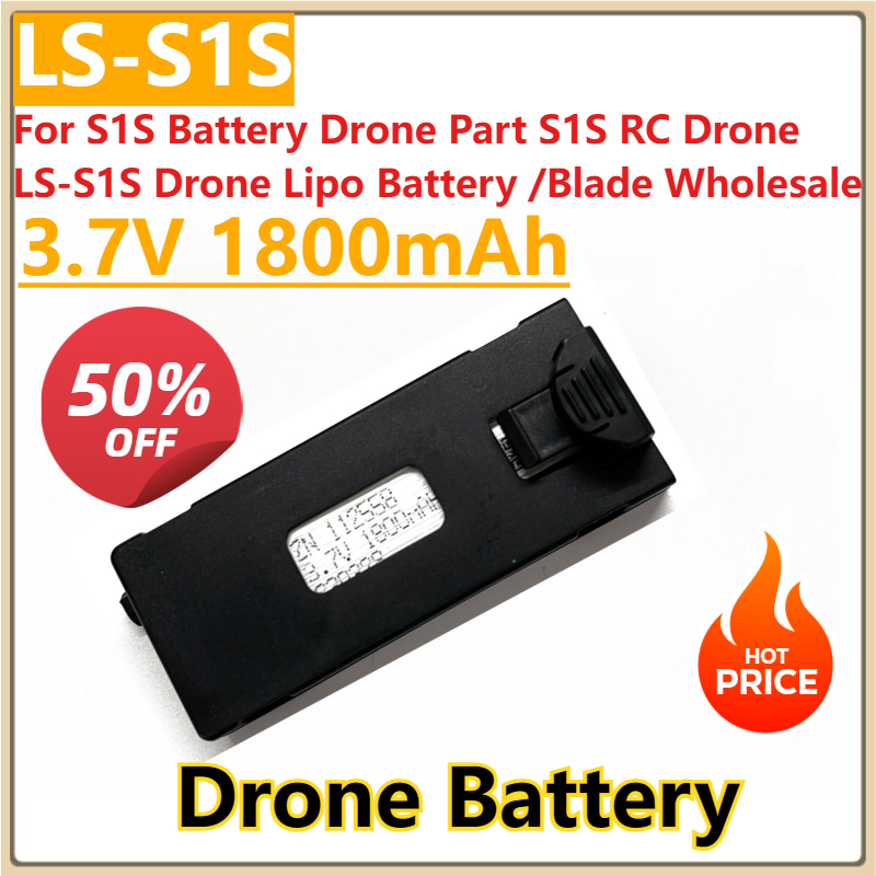 New 3.7V 1800mAh Replacement B - Drone Rc S1S บทวิจารณ์และราคา