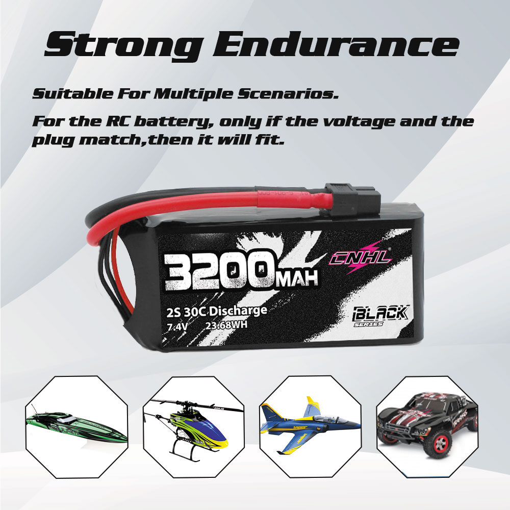 CNHL 2S 3S 4S Lipo Battery 7.4 - Drone Rc Truck บทวิจารณ์และราคา
