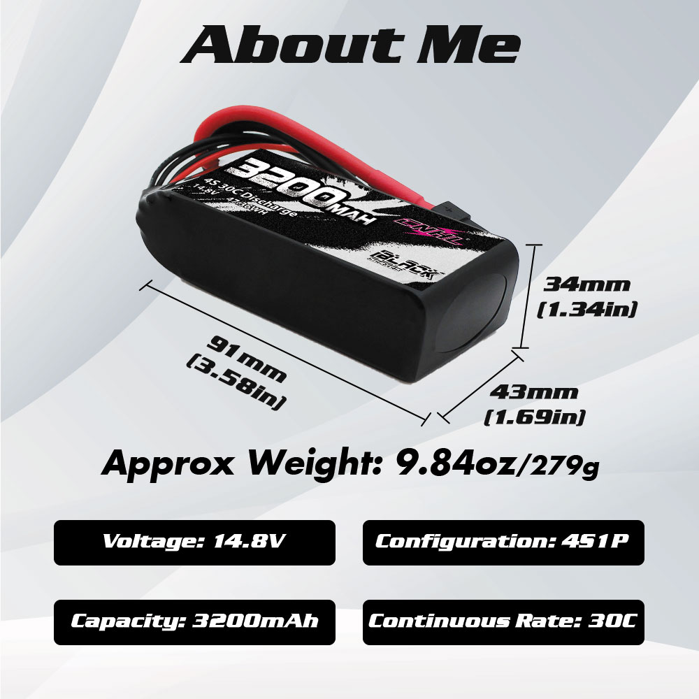 CNHL 2S 3S 4S Lipo Battery 7.4 - Drone Rc Truck บทวิจารณ์และราคา