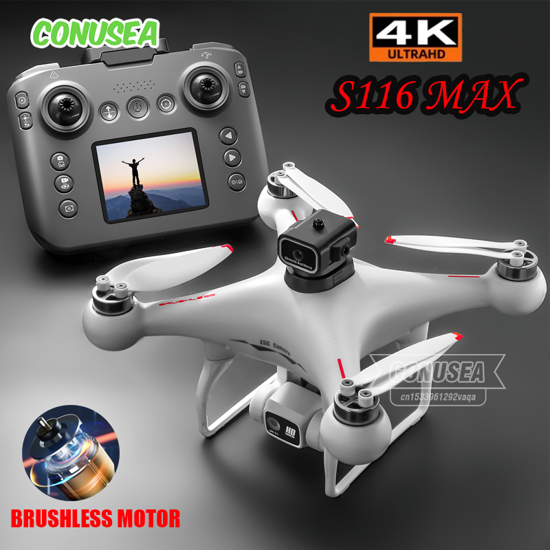 S116 Max Drone 4K Professional - Drone Rc S116 บทวิจารณ์และราคา