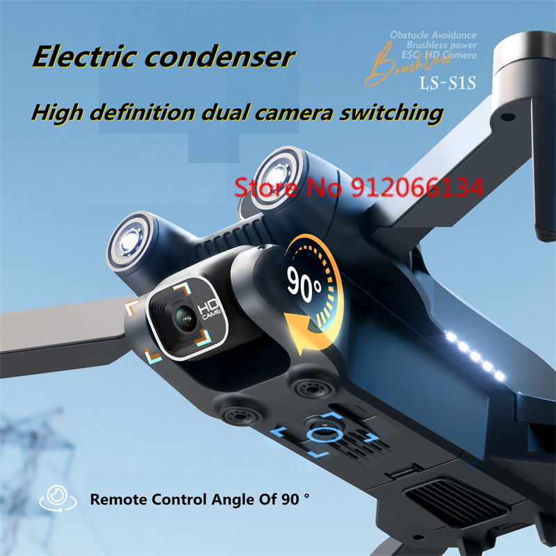 6K ESC Camera WIFI FPV Foldabl - Drone Rc S1S บทวิจารณ์และราคา