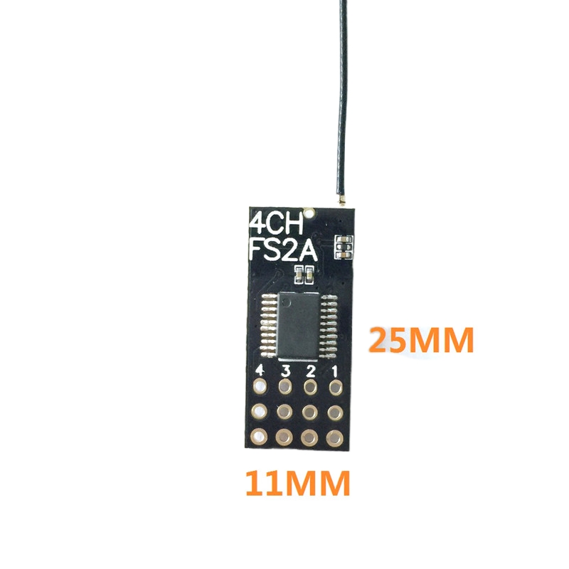 Flysky FS2A Mini Receiver 4CH  - Drone Rc1 บทวิจารณ์และราคา