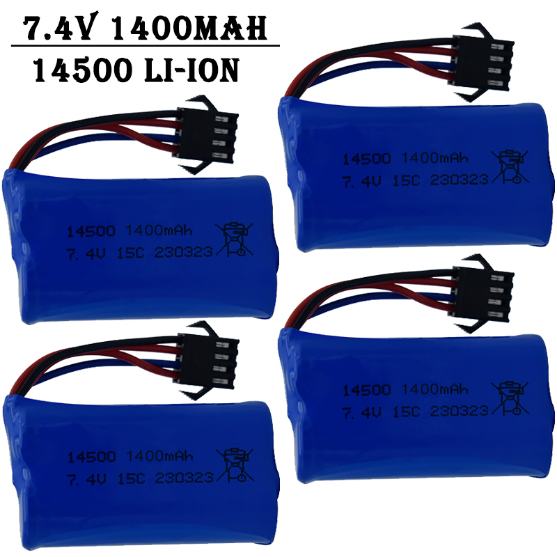 7.4V 1400mAh 14500 lithium-ion - Drone Rc Truck บทวิจารณ์และราคา