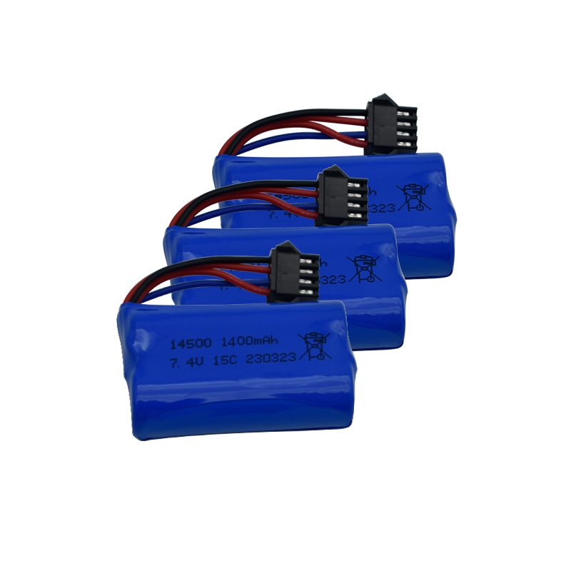 7.4V 1400mAh 14500 lithium-ion - Drone Rc Truck บทวิจารณ์และราคา