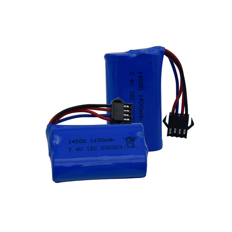7.4V 1400mAh 14500 lithium-ion - Drone Rc Truck บทวิจารณ์และราคา
