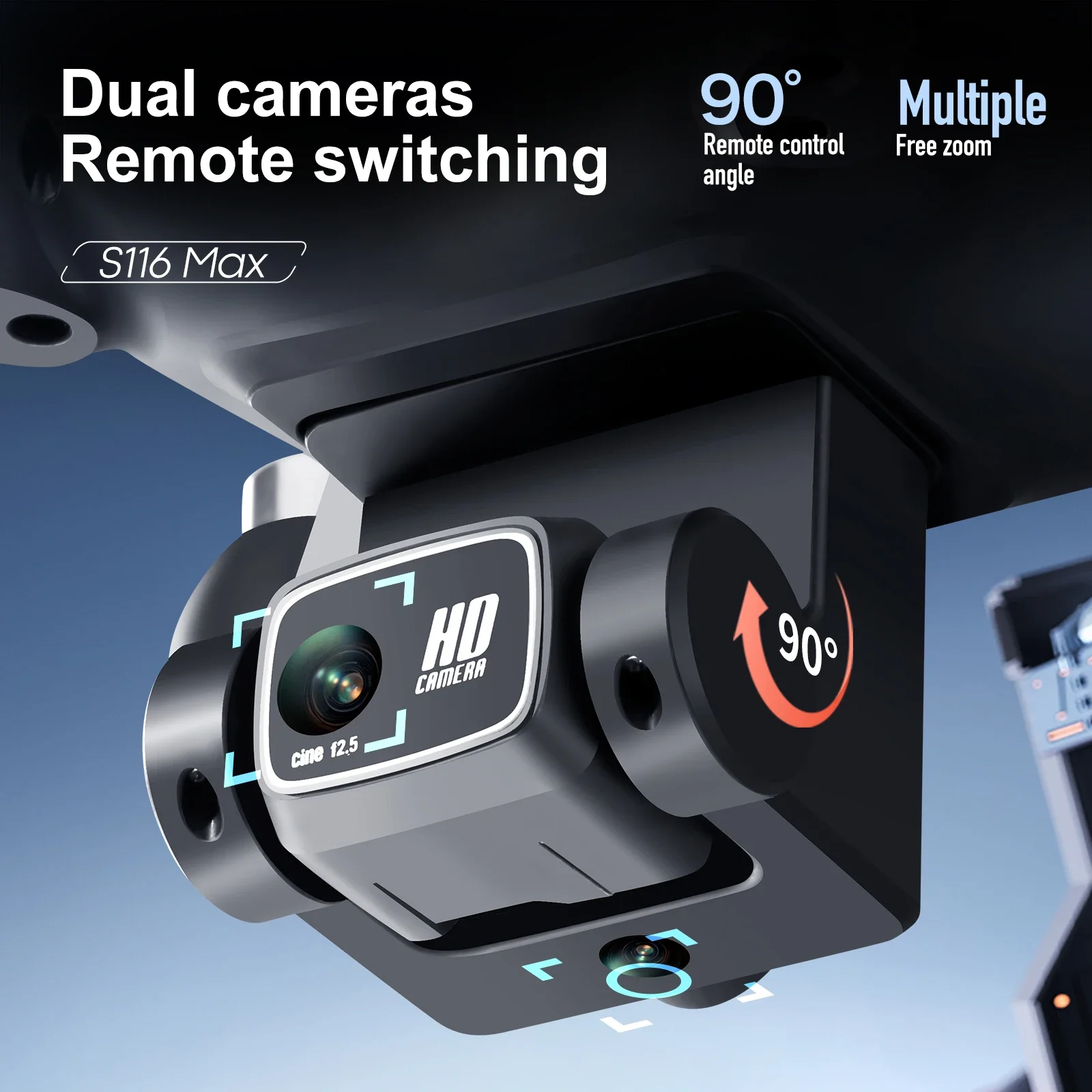 S116 Rc Drone Dual Camera 6Ch  - Drone Rc S116 บทวิจารณ์และราคา