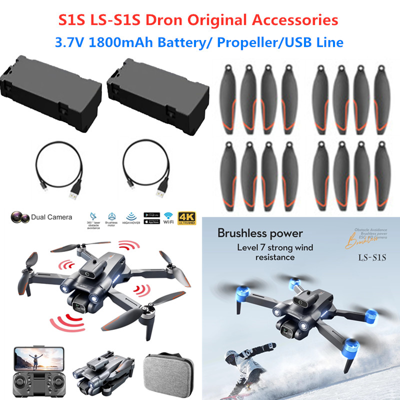 LS-S1S RC Drone Battery 3.7V 1 - Drone Rc S1S บทวิจารณ์และราคา
