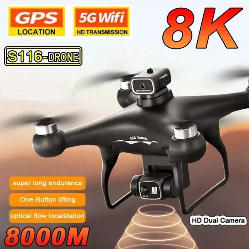 2025 Drone S116 MAX Elf 4K HD  - Drone Rc S116 บทวิจารณ์และราคา