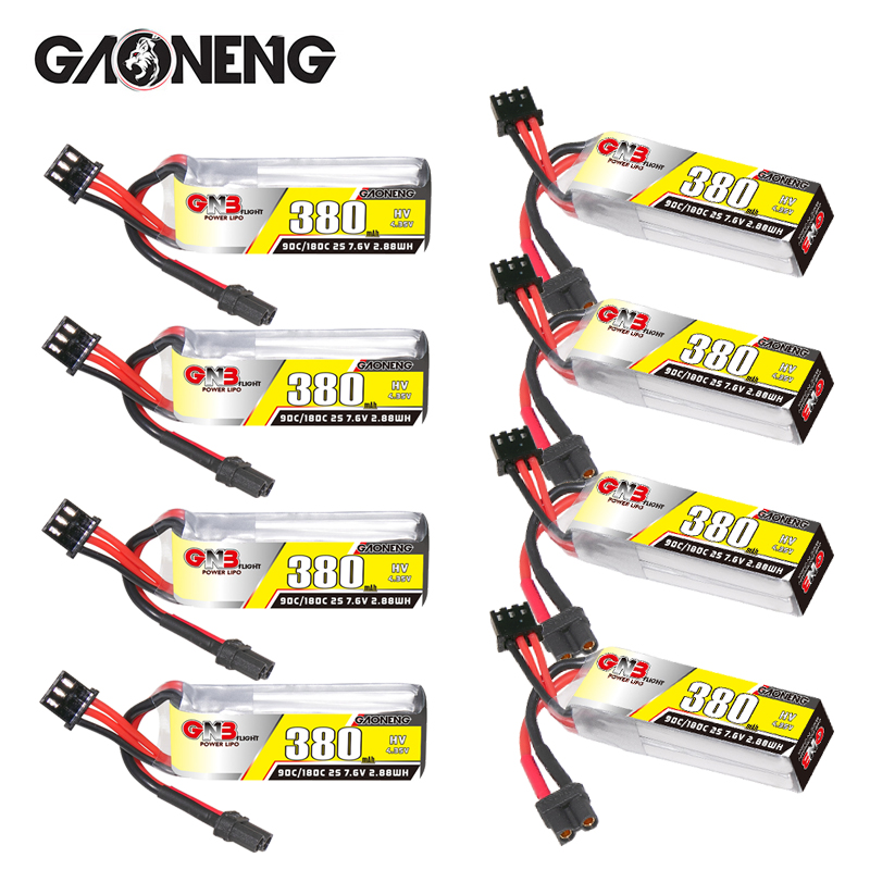 GNB 2S 7.6V 380mAh 90C/180C Li - Drone Carrera Rc บทวิจารณ์และราคา