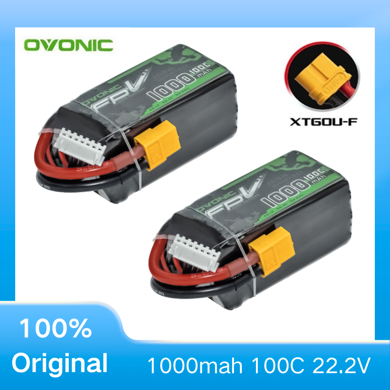 2Pcs OVONIC 1000mAh 100C 22.2V - Drone Zll Rc บทวิจารณ์และราคา