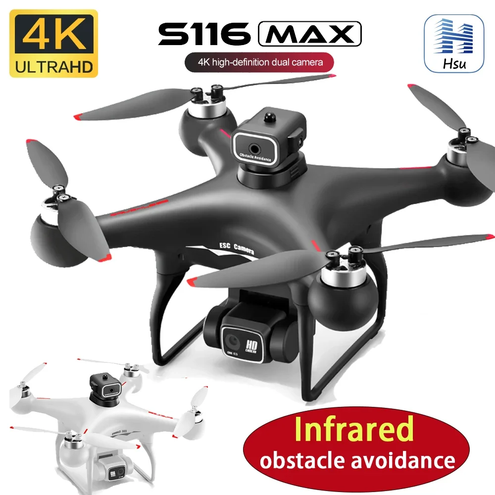 S116 MAX Drone 4K ESC HD Camer - Drone Rc S116 บทวิจารณ์และราคา
