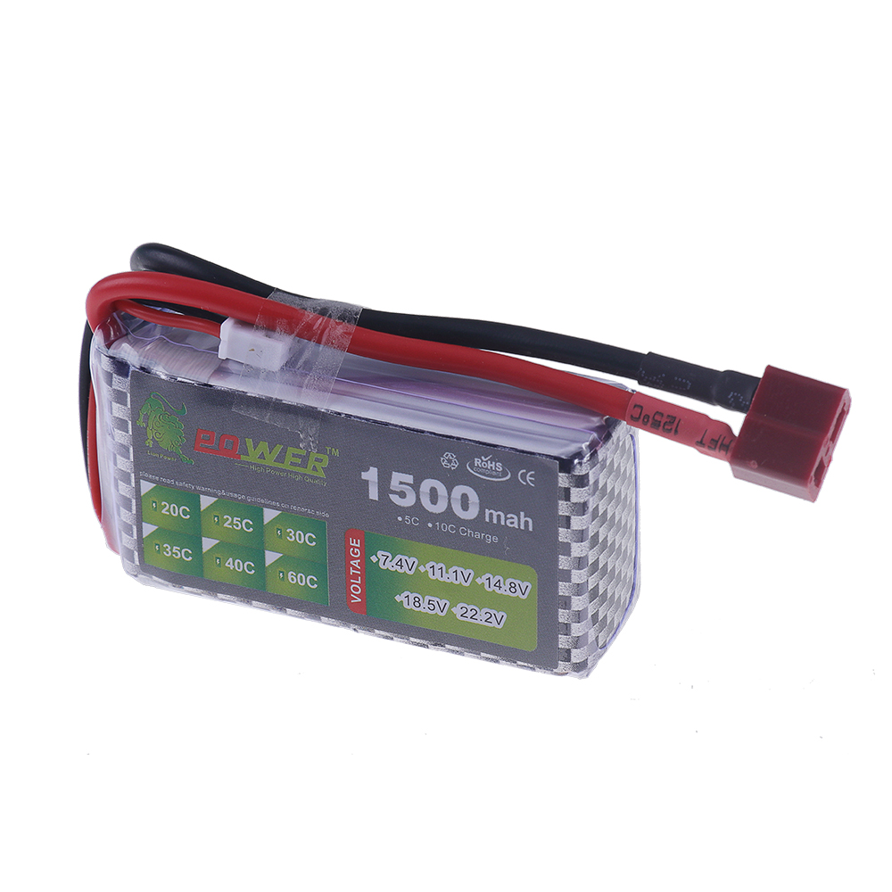 2S 3S 4S 6S Lipo Battery 1500M - Drone Rc Truck บทวิจารณ์และราคา