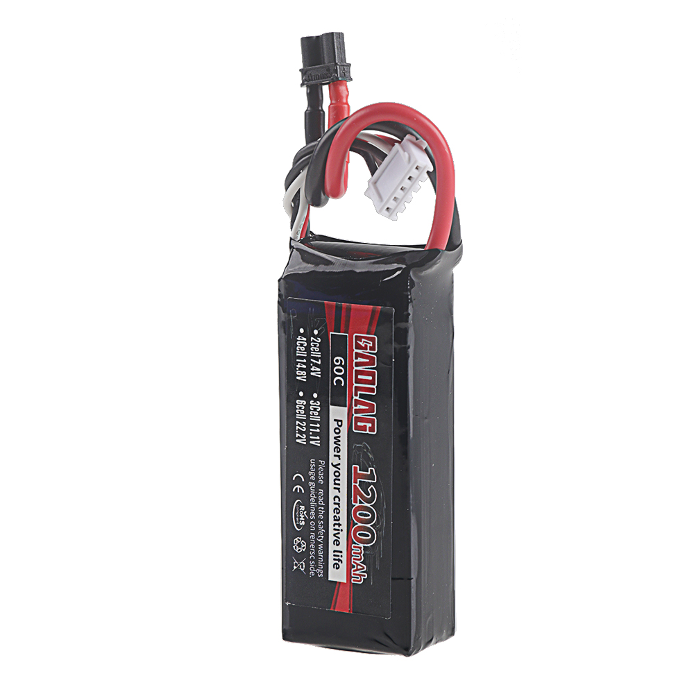 4S 14.8V 1200mAh 60C Lipo Batt - Drone Rc Truck บทวิจารณ์และราคา