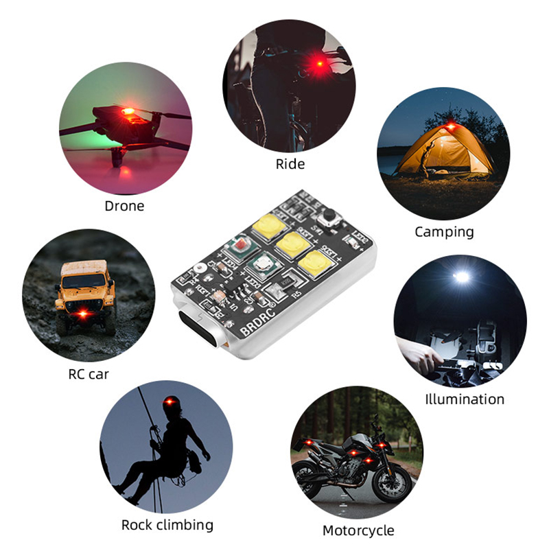 Mini Drone Strobe Light for DJ - Drone Rcfpvpro บทวิจารณ์และราคา