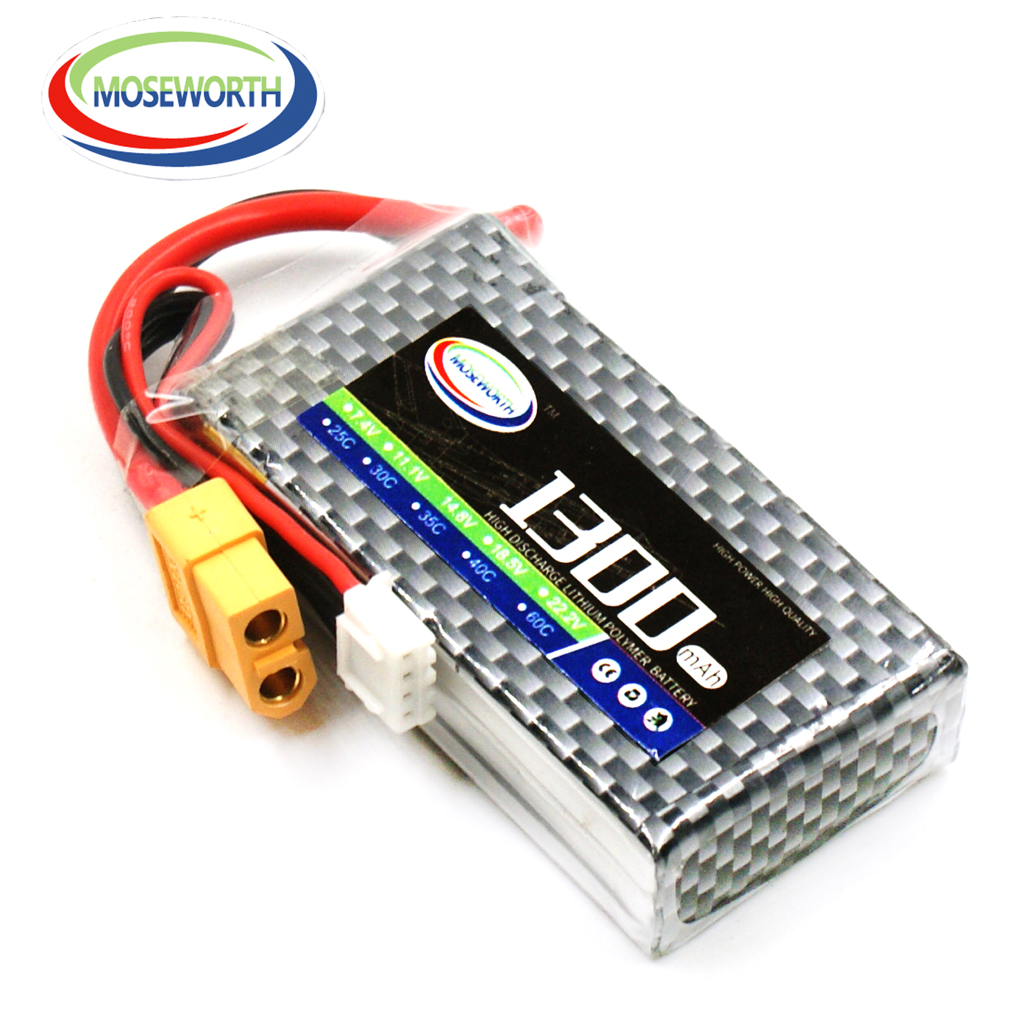 2S 3S 4S 5S 6S 1300mAh Lipo Ba - Drone Rc Truck บทวิจารณ์และราคา