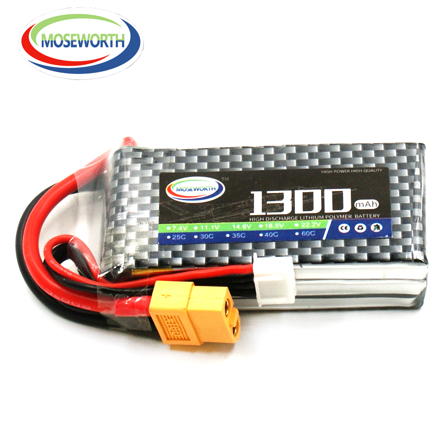 2S 3S 4S 5S 6S 1300mAh Lipo Ba - Drone Rc Truck บทวิจารณ์และราคา